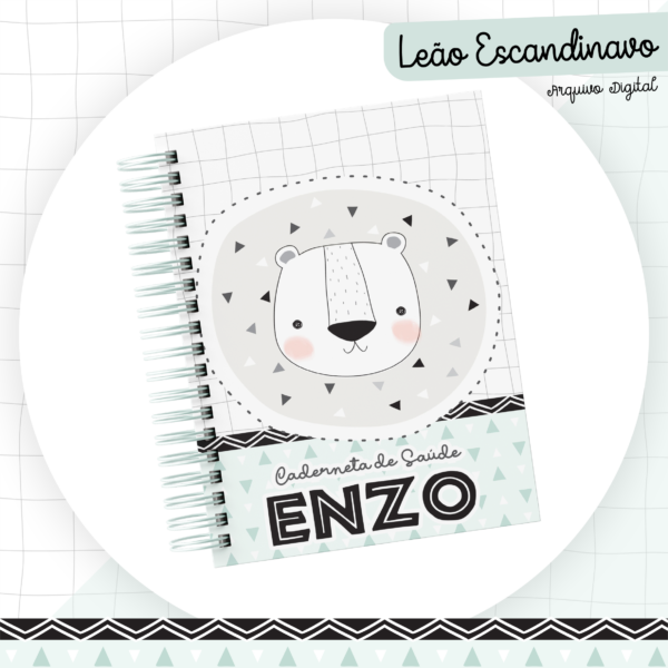 Leão Escandinavo Caderneta - Leão Escandinavo