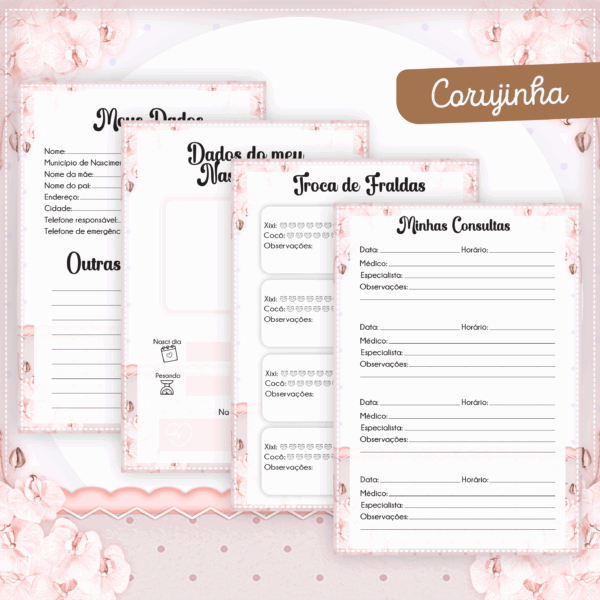 9 Caderneta de Vacinação Corujinha